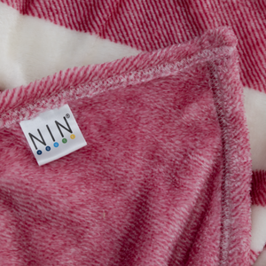 2025 New Queen Size 100% Polyester Fleece <b>Blanket</b> Solid Pattern Knitted Technique for Winter - Product Image 3