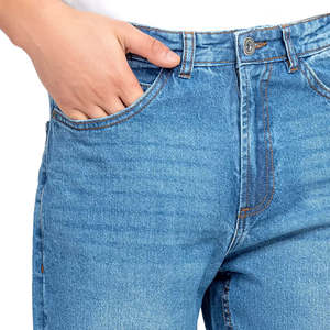 Pantalones Vaqueros Modernos para Actividades Casuales al Aire Libre, Cómodos, de Corte Relajado, Estilo Urbano, Transpirables - Product Image 5