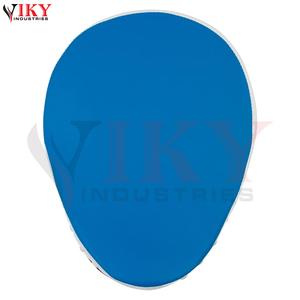   Pads de frappe robustes et haute performance pour entraînement en arts martiaux, en cuir bleu et blanc, pour entraîneurs - Product Image 2
