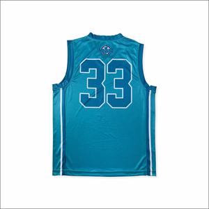 Uniforme de basket-ball personnalisé de haute qualité pour hommes, lettre personnalisée sublimée, option grande taille pour les joueurs - Product Image 3