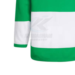 Jersey de Hockey sobre Hielo de Color Sólido, Manga Corta, Personalizable, 100% Poliéster, Precio al por Mayor, Alta Calidad, Nueva Llegada - Product Image 3