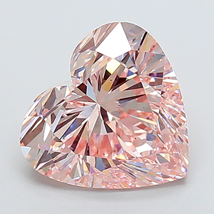 Lab grown Diamond Fancy <b>Pink</b> Heart Cut Diamond Loose Stone For Jewelry Making - Product Image 6
