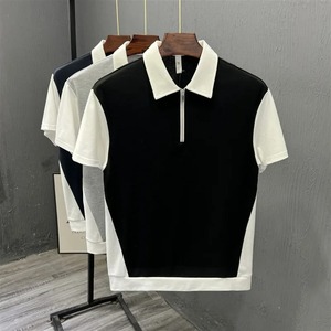 Vintage Washed Full Sleeve Polo Shirt Men Long Sleeve Cotton Polo Shirt Custom Logo Streetwear Polo - Product Image 3