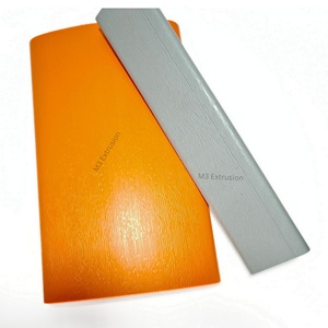 Profilés d'extrusion rigides résistants aux chocs UV pour locomotives automobiles Coupe de finition de surface texturée PVC + PC + ABS + ASA incluse - Product Image 1