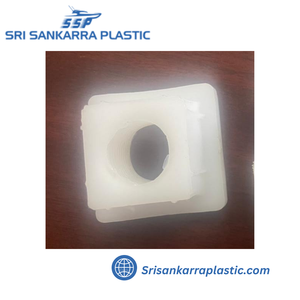 Tuerca de Plástico Cuadrada Blanca de HDPE para Matrícula, 13.2x13.2 mm, Tapa de Perno de Rejilla para Coches GM, Pieza de Repuesto Sri Sankarra Plastic - Product Image 4