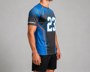 Uniforme Deportivo Personalizado de Poliéster Sublimado, Ligero, Cómodo, con Tela que Absorbe la Humedad, Logotipo Personalizado en la Parte Delantera y Trasera - Product Image 5