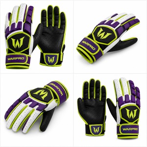 2026 Custom <b>Baseball</b> Batting <b>Gloves</b> Premium Leather Anti-Slip Grip Adult Youth <b>Baseball</b> <b>Gloves</b> OEM Logo Sports Training - Product Image 6