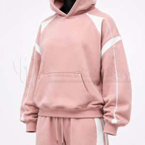 Custom <b>Women</b> Hoodie Tracksuit Set 2 Piece Jogger <b>Sweat</b> <b>Suit</b> Wholesale Sportswear Clothing Manufacturer - Product Image 6