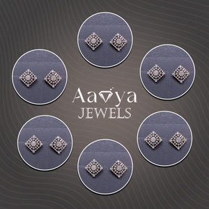Pendientes de Lujo de Alta Joyería para Mujer, Oro Sólido de 14K, Certificado HRD, Diamantes Completos, para Compromiso - Product Image 2