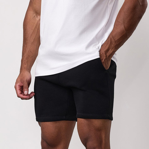 Shorts de sport d'été pour hommes en tissu éponge de coton, shorts de course personnalisés, shorts décontractés pour hommes - Product Image 1