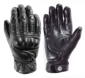 Guantes de Motocicleta de Cuero con Protección Completa para los Dedos, Unisex, Pantalla Táctil, Transpirables, Antideslizantes, para Conducción Deportiva - Product Image 4