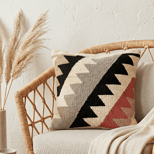 Hotel Grade Kilim Cushion <b>Cover</b> Turkish Handwoven Pillow Modern Look 18x18 Kilim Cotton Pillow <b>Cover</b> <b>for</b> Couch or Bed - Product Image 4
