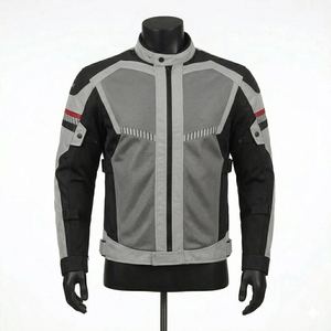 Hot Selling Unisex Leather Motorcycle <b>Racing</b> <b>Jacket</b> Breathable Summer with Embroidery Printed Techniques for Riding & Sports - Product Image 1