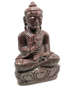 Bouddha en Kyanite Rubis - sculpture artisanale du Bouddha serein et méditant - cristal/reiki/énergie de guérison - 10,5 pouces et 4,72 kg - Product Image 2