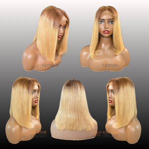 Pelucas de Cabello Humano al Por Mayor a Precio de Fábrica, Cortas, Varios Colores, Extensiones de Cabello Crudo DD, SDD y Pelucas con Frente de Encaje HD Sin Pegamento - Product Image 2