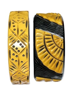 Best Quality Geometric Resin <b>Bangle</b> <b>Bracelet</b> with High Carving Multicolor Gold Plated Vintage Stylish Unisex Jewelry Gift Woman - Product Image 1