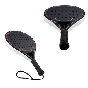 Nouvelle raquette de paddle-tennis personnalisée avec logo, fabrication professionnelle, légère, en fibre de carbone, utilisation universelle. - Product Image 5