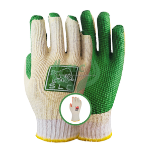 Guantes de seguridad de algodón polivinílico resistentes a perforaciones Thorn versátiles Características antiestáticas antideslizantes para una máxima protección Jardín - Product Image 3
