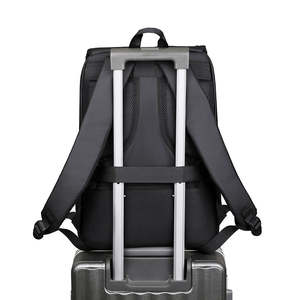 Mochila para Portátil de Viaje Resistente con Logotipo Personalizado, con USB, Impermeable, de Microfibra y Cuero, Antirrobo, para la Escuela, la Universidad y Negocios - Product Image 3