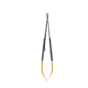 Porte-aiguille droit Castroviejo Perma Sharp 18 cm, instrument chirurgical dentaire en acier inoxydable, kit d'outils de suture de précision - Product Image 1