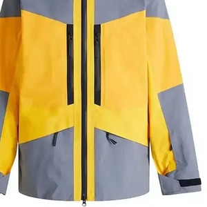 MANTIC ENTERPRISES <b>Men's</b> <b>Waterproof</b> 10,000mm Thick Soft Shell <b>Jacket</b> Color Blocked Zip Fly Regular Fit <b>Winter</b> Outdoor Wear - Product Image 5