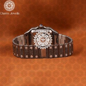 Montre de luxe pour homme Charm_Jewells en acier inoxydable 40 mm, cadran ajouré, mouvement mécanique analogique ETA, date automatique, étanche 10 bars - Product Image 3