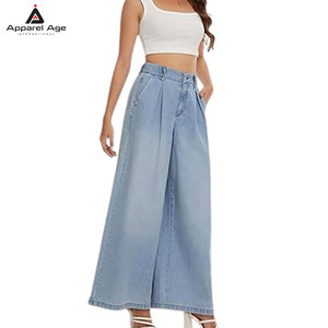 Jeans amples pour femmes, pantalon, best-seller, qualité supérieure, prix de gros avantageux, avec poches latérales - Product Image 2