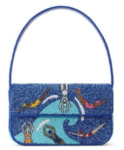 กระเป๋าถือสะพายไหล่ประดับลูกปัด ดีไซน์หรูหรา ทันสมัย ทนทาน น้ำหนักเบา เป็นมิตรกับสิ่งแวดล้อม งานปักลูกปัดทำมือ งานฝีมือแท้ ปรับแต่งได้ - Product Image 5