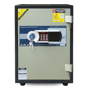 Coffre-fort commercial WELKO LX570 Long Led Noir - Product Image 1