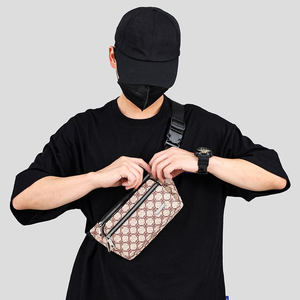 Riñonera clásica para festivales, deportes y uso diario, correa ajustable, diseño compacto y cómodo, ideal para viajes y compras - Product Image 2