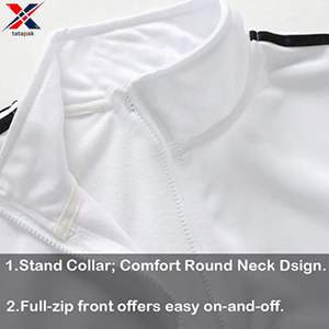 Traje Deportivo Estilo Urbano Profesional, Hecho de Tela 100% Algodón, Teñido Liso, Antiestático, 300 Gramos, Servicio OEM - Product Image 5