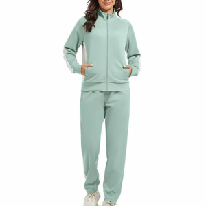 Chándal Extra Grande Personalizado para Mujer, Lavado Ácido, 100% Algodón, Chándal Holgado para Mujer, Transpirable, Lavado Ácido - Product Image 1