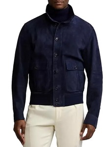 Calloway <b>Suede</b> Bomber <b>Jacket</b> - Product Image 2