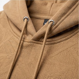 Men's Hooded <b>Tracksuit</b> Set Casual Geometric Pattern Polyester Cotton Full Length Drawstring Pants With Side Pockets Autumn Wear - Product Image 4
