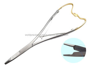 ที่จับเข็มแบบแมนนวล Olsen Mathieu Hegar ขนาด 170 มม. ทำจากทังสเตนคาร์ไบด์ ชุดอุปกรณ์ผ่าตัด เครื่องมือทางทันตกรรมและการแพทย์ - Product Image 4