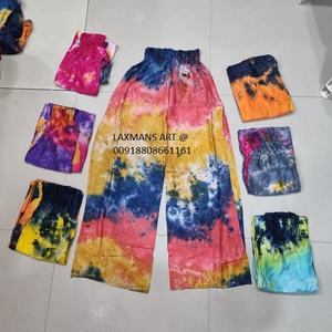 Rayón impreso señoras plazzo pijamas algodón pijamas de la India rayón impreso plazzo pantalones. - Product Image 1