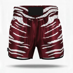 Pantalones Cortos de Muay Thai Personalizados de Alta Calidad, Sublimados, de Poliéster, para Entrenamiento, Pedidos al por Mayor OEM ODM - Product Image 2