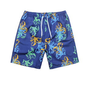 Shorts pour hommes en toile unie, design décontracté et personnalisé, écologiques, respirants, imperméables, coupe-vent, taille haute avec cordon de serrage - Product Image 5