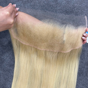 Cabello Humano Rubio Liso 13x6 HD Lace Frontal de Venta Caliente, 100% Cabello Vietnamita de Proveedor - Product Image 5