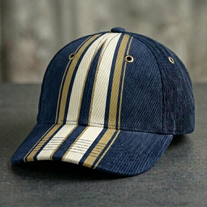 หมวกเบสบอลทรงวินเทจพรีเมียม 6 แผง ผ้าคอร์ดูรอย แบบ Dad Hat ผ้าฝ้ายนุ่ม สายปรับได้ สไตล์สตรีทแวร์ ปักลาย 3 มิติ สำหรับทุกเพศ - Product Image 2