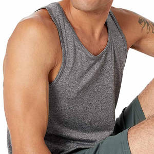Hot New Latest Design Mens Casual Tank Top Sleeveless Crew Neck Custom Color High Quality Breathable Quick Dry Eco-Friendly OEM - Product Image 3