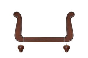 Cadre de bras de canapé moderne en bois massif, rail latéral incurvé en bois, composant de mobilier pour rembourrage et production OEM - Product Image 6