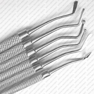 Juego de instrumentos de restauración dental de composite al por mayor, 6 piezas, kit de herramientas de acero inoxidable para relleno oral de composite dental - Product Image 5