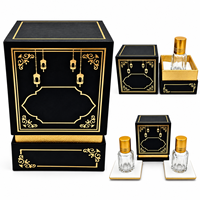 Boîtes en papier de luxe modèle G1, très demandées, pour Attars et parfums, personnalisation de marque et livraison rapide, OEM disponible