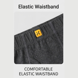 Boys Cotton Trunks Soft Breathable Fabric Elastic Waistband Stretch Fit Comfortable Everyday Underwear Durable Quality Wholesale - Product Image 6