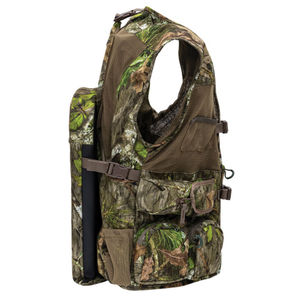 Chaleco de Forro Polar Impermeable para Hombre con Cuello Mao y Cierre de Cremallera, Prenda Exterior Casual Multibolsillos para Otoño - Product Image 2