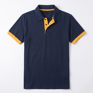 Camiseta de Golf de Talla Grande, Personalizada al por Mayor, 100% Algodón, Tejida, de Alta Calidad, con Logotipo Bordado, Transpirable y Ecológica - Product Image 1