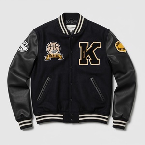 เสื้อแจ็คเก็ตวาร์ซิตี้ผู้ชายคุณภาพพรีเมียม ดีไซน์คลาสสิกแบบ Letterman สำหรับเบสบอล ตัดเย็บอย่างสวยงามและมีสไตล์ - Product Image 1