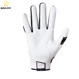 ถุงมือตีเบสบอล |   คู่ |   ผู้ใหญ่และเยาวชน |   หนังฟูลเกรนบริเวณฝ่ามือ |   แผ่นรอง AirMesh |   สายรัดข้อมือแบบปรับได้ QuikAdjust - Product Image 2