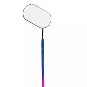 Miroirs à cils en acier inoxydable, miroirs portables pour extensions de cils, en vente - Product Image 1